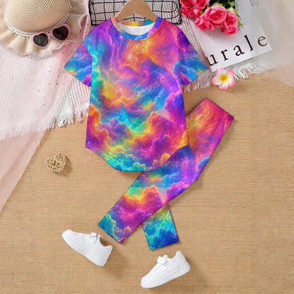 Kids' Casual Top and Pants Set