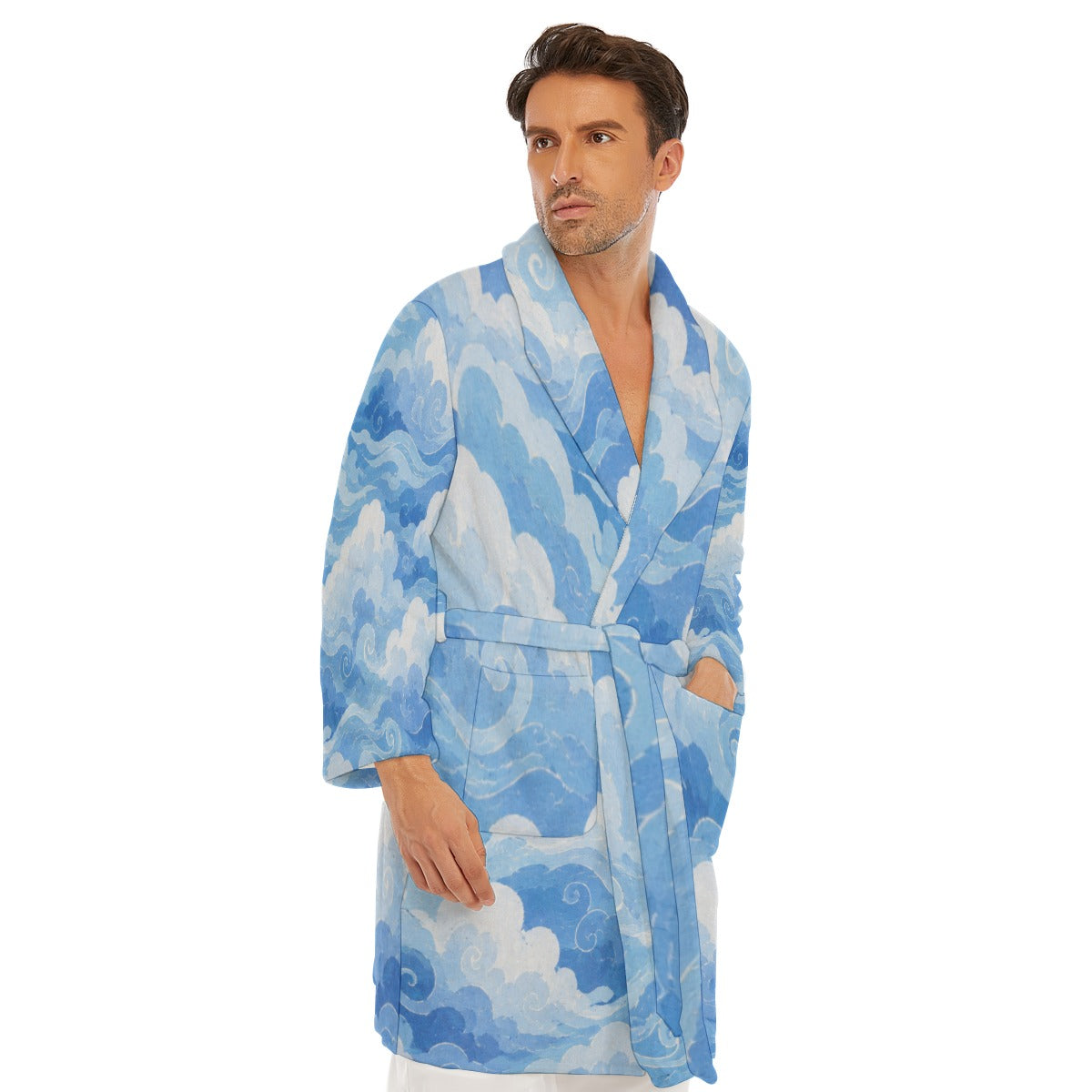 Men's Borg Fleece Robe by O’Nimbus – view 2