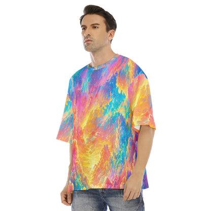 Men's Drop Shoulder T-shirt With Short Sleeve