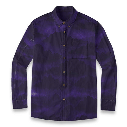 Men's Casual Lapel Long Sleeve Shirt|125GSM Cotton