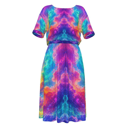 Women's Elastic Waist Dress