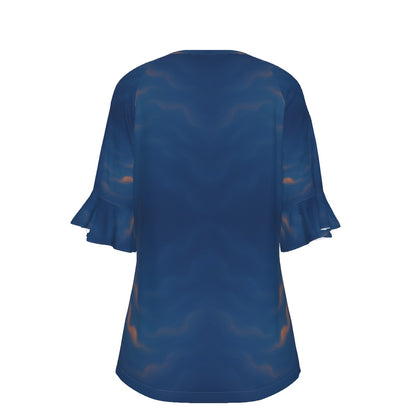 Women's T-shirt With Bell Sleeve