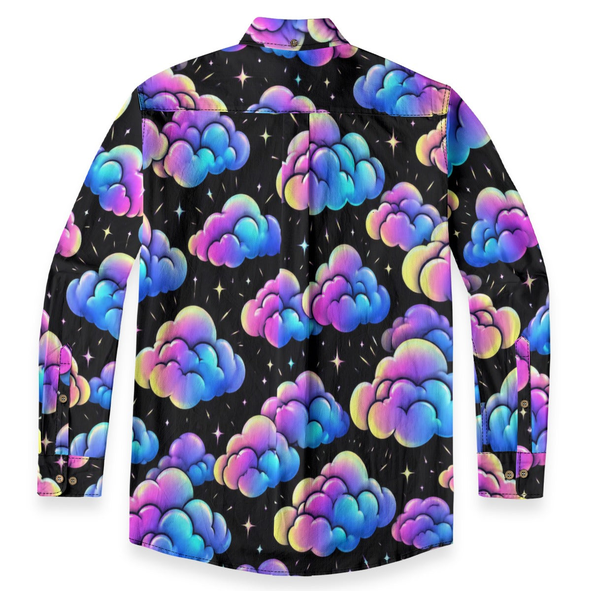Men's Casual Lapel Long Sleeve Shirt|125GSM Cotton