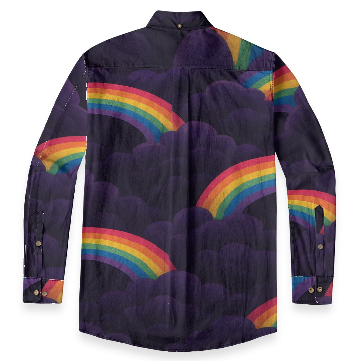 Men's Casual Lapel Long Sleeve Shirt|125GSM Cotton