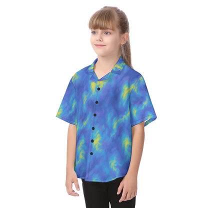 Unisex Kid's Hawaiian Vacation Shirt