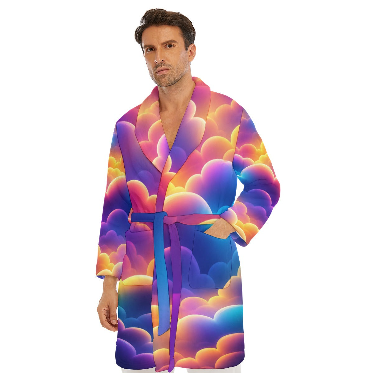 Men's Borg Fleece Robe