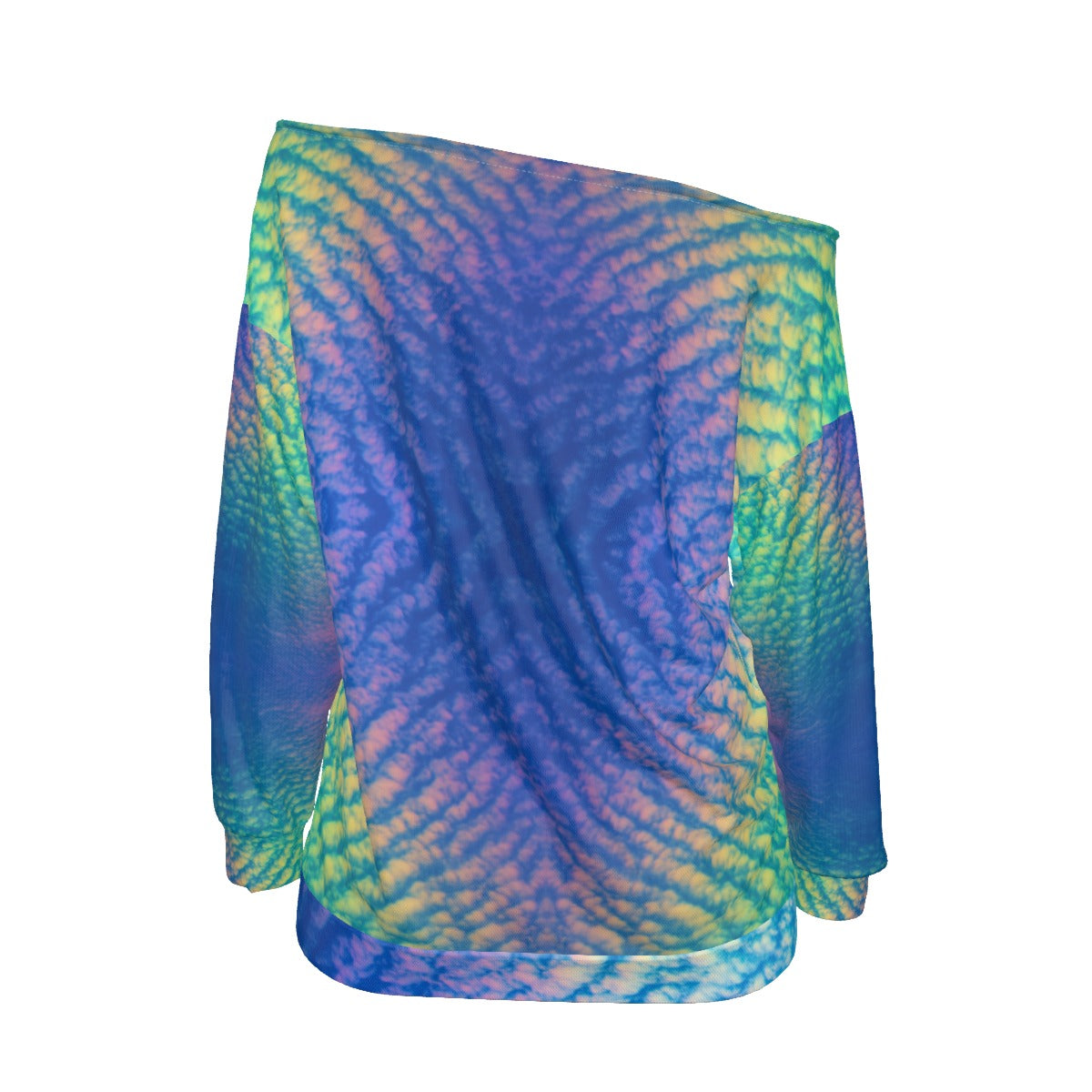 Women's Off-Shoulder Sweatshirt