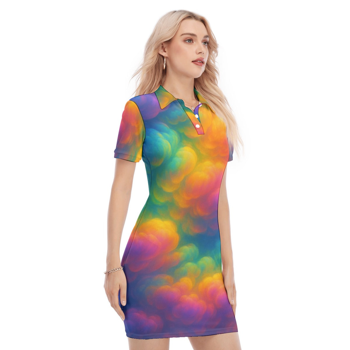 Women's Polo Collar Dress