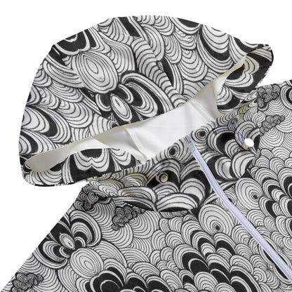 Unisex Pullover Jacket With Zipper Closure