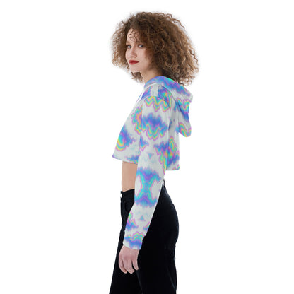 Women's Crop Top Hoodie