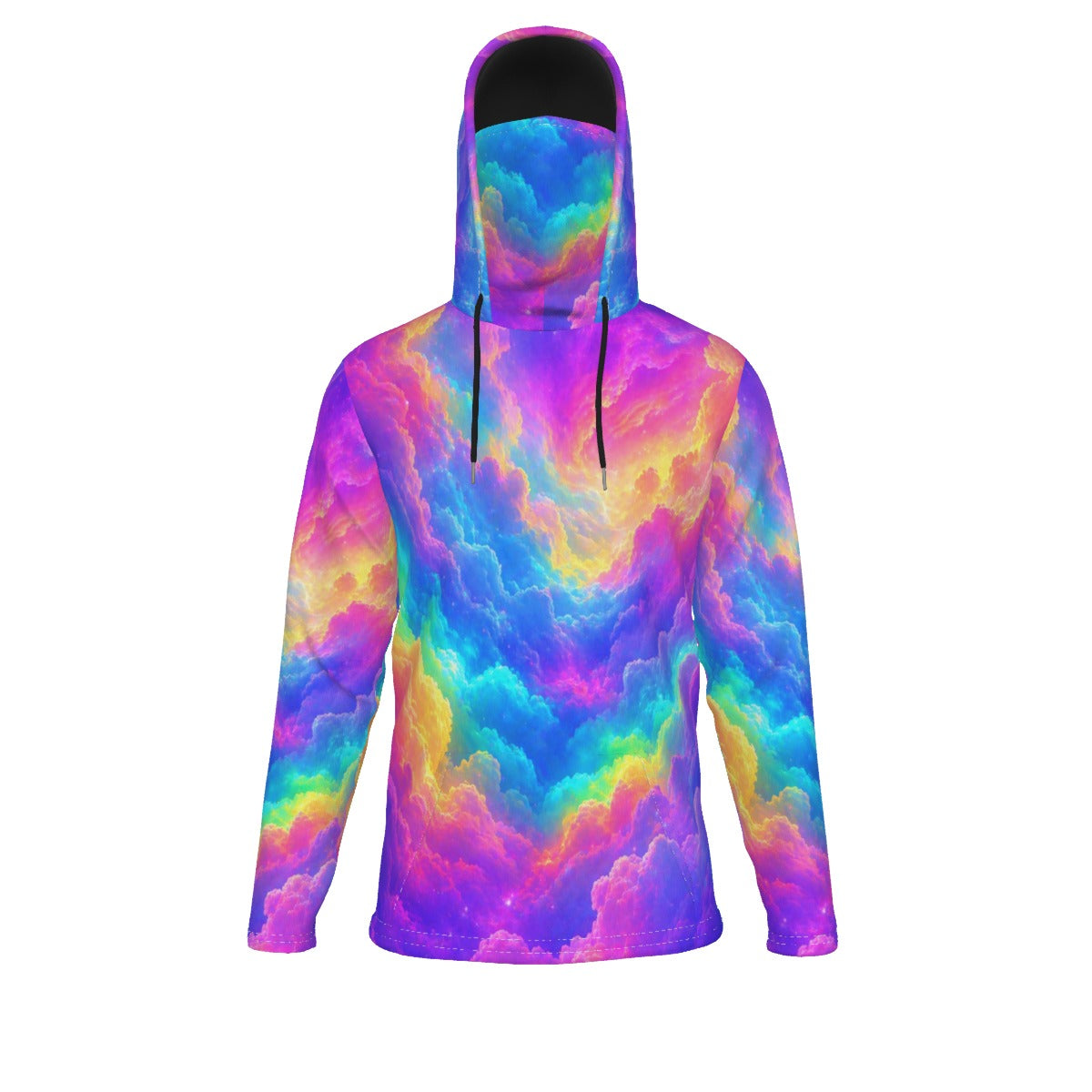 Men's Pullover Hoodie With Mask - view 1