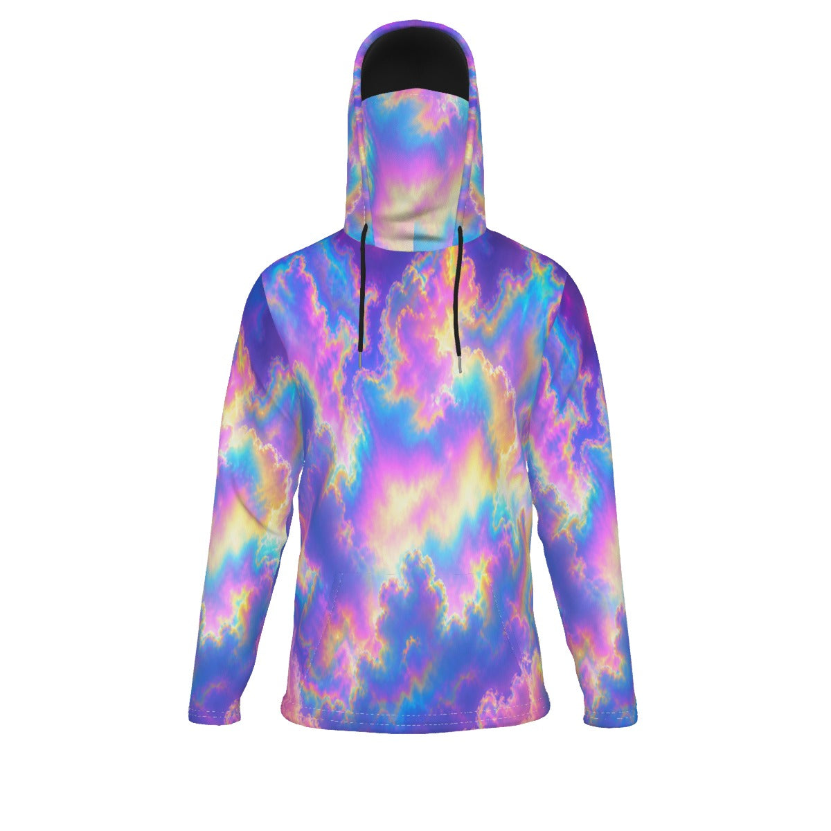Men's Pullover Hoodie With Mask - view 1