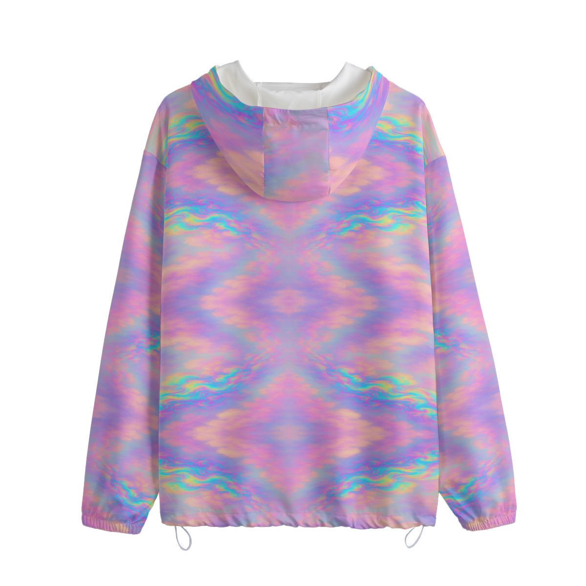 Unisex Pullover Jacket With Zipper Closure