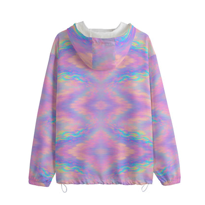 Unisex Pullover Jacket With Zipper Closure