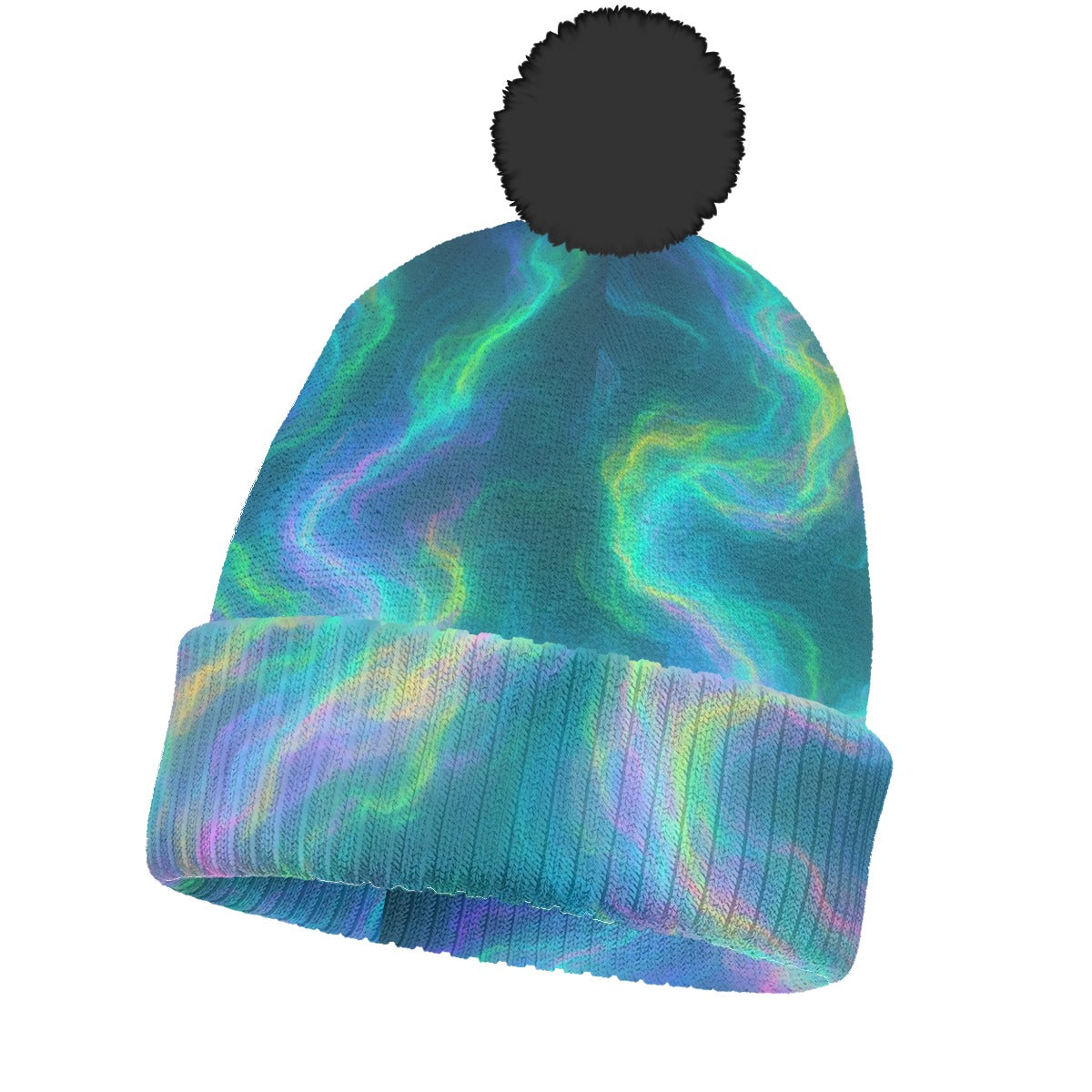 Unisex Knitted Hat With Pom-Pom