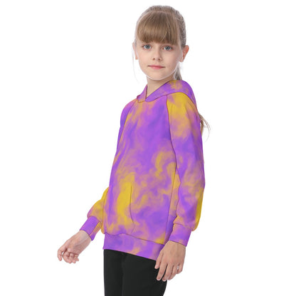 Unisex Kid's Raglan Pullover Hoodie