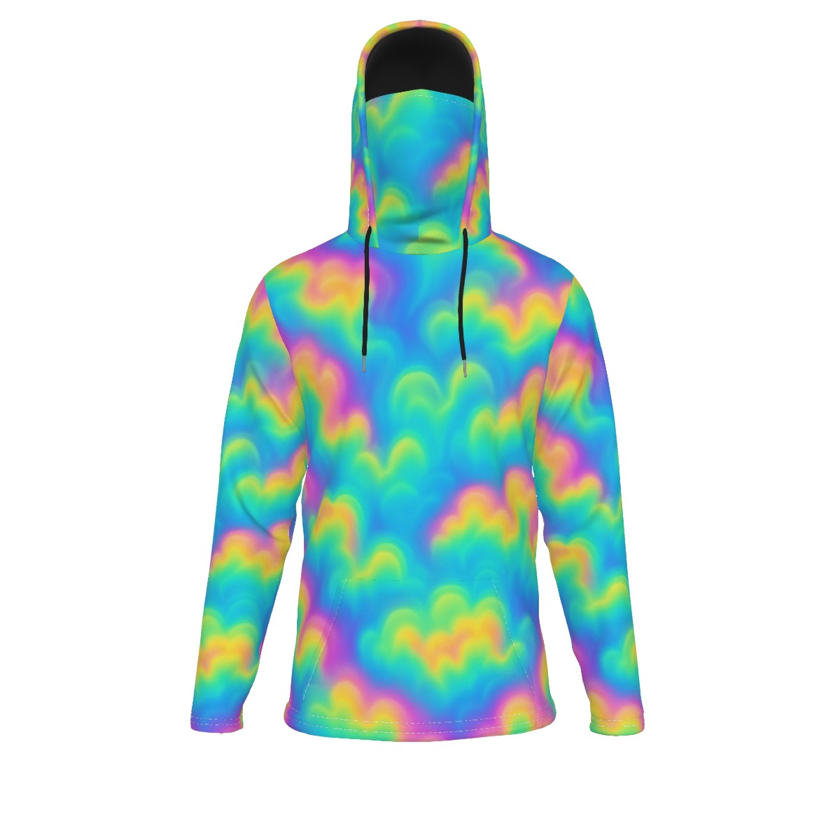 Men's Pullover Hoodie With Mask - view 1