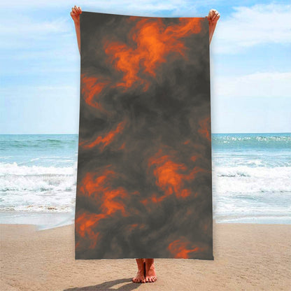 Unisex Adult Beach towel Vertical Style For the USA|320GSM