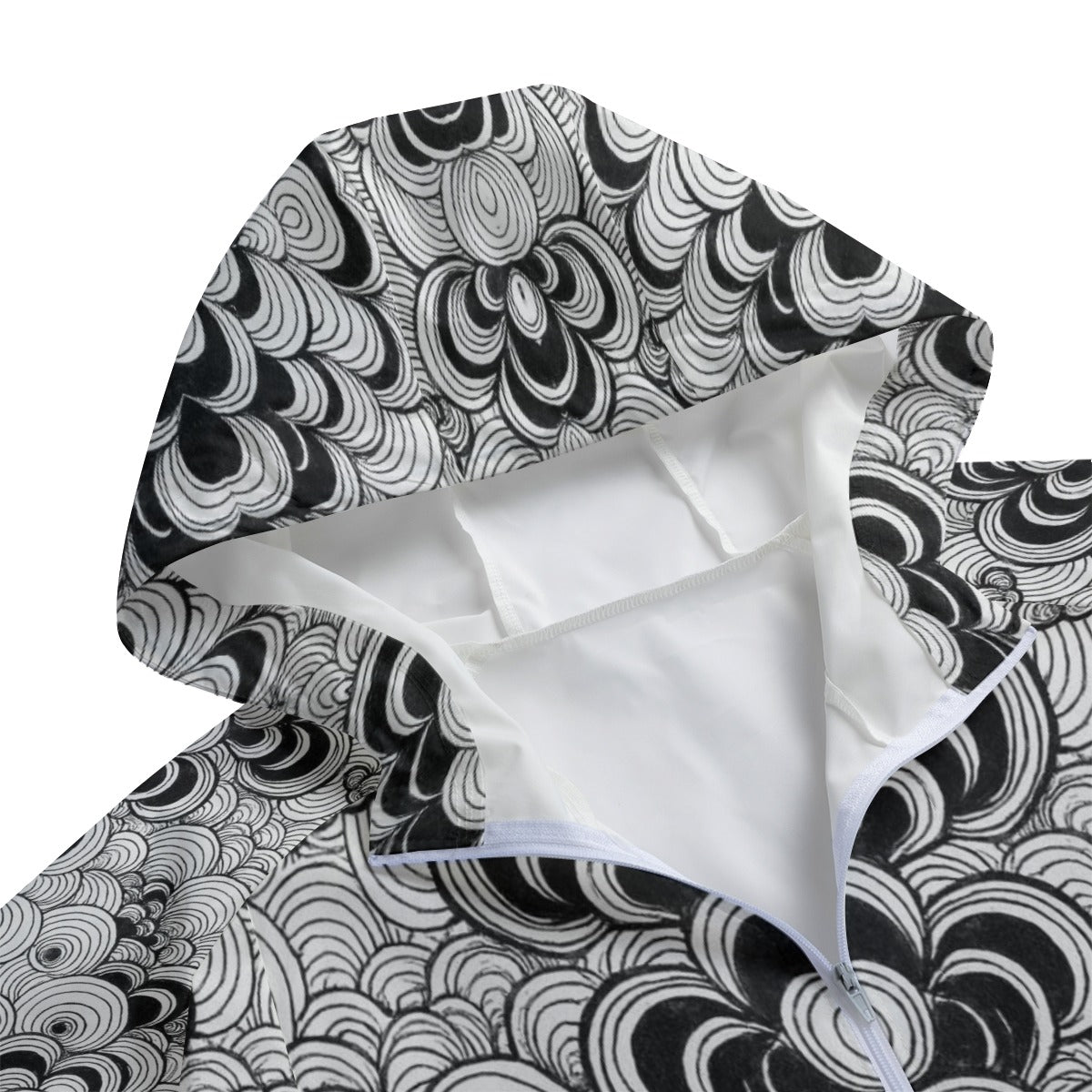 Unisex Windbreaker Long Jacket