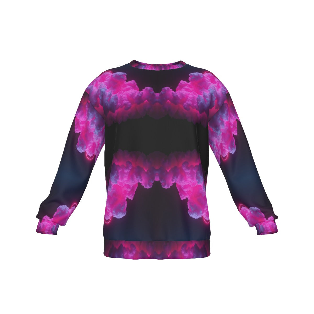 Men's Drop Shoulder Round Neck Long-Sleeved Sweatshirt