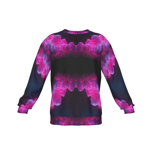 Men's Drop Shoulder Round Neck Long-Sleeved Sweatshirt