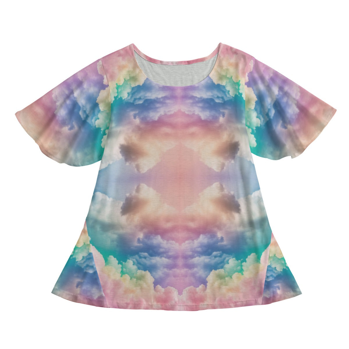 Women's Round Neck T-shirt With Short Sleeve