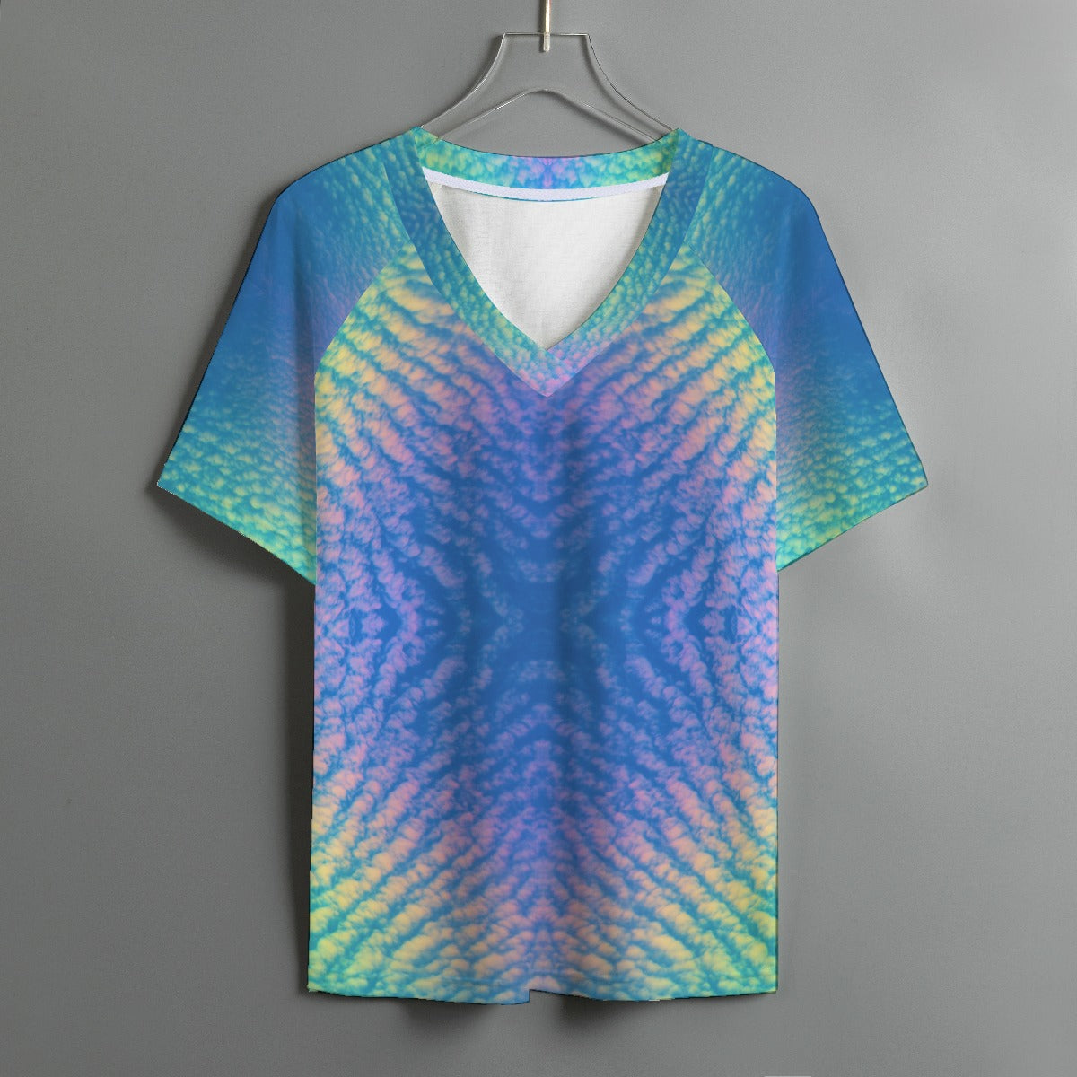 Women's V-neck T-shirt With Short Sleeve