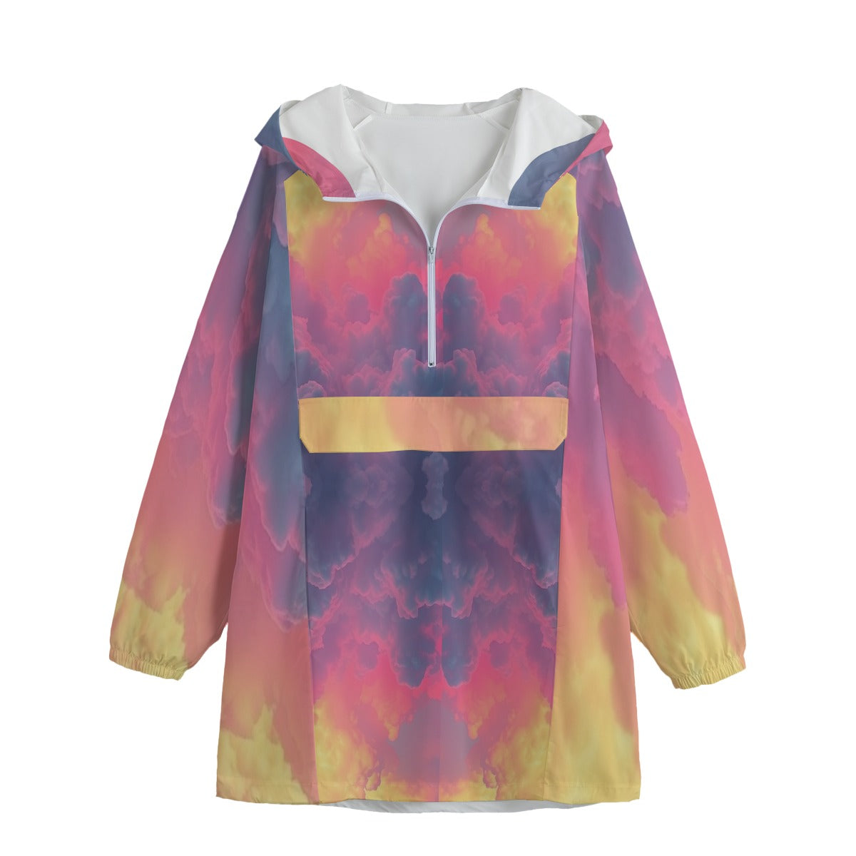 Unisex Windbreaker Long Jacket