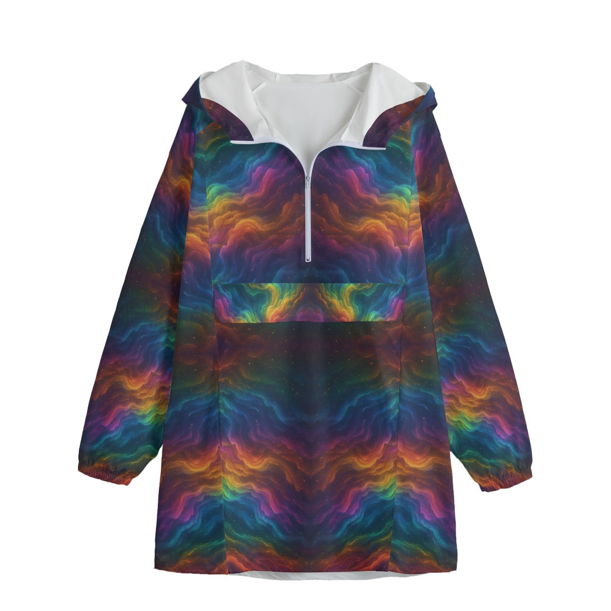 Unisex Windbreaker Long Jacket