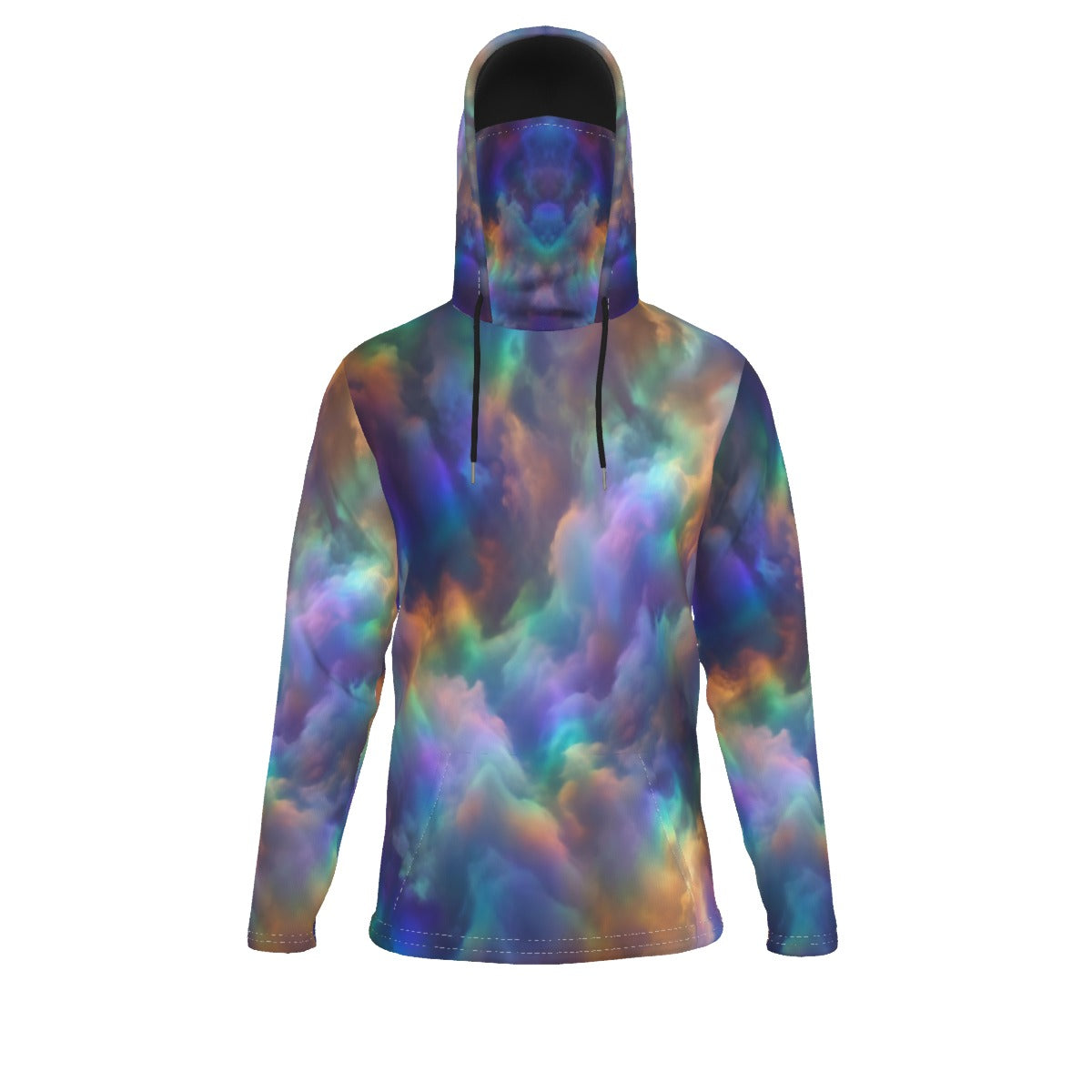 Men's Pullover Hoodie With Mask - view 1