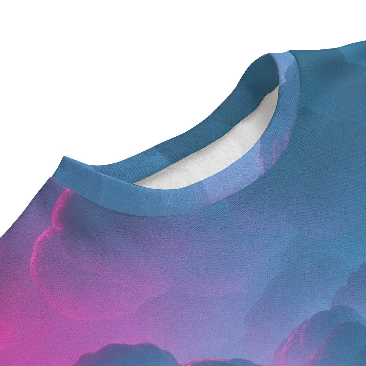 Unisex Drop-shoulder Knitted Fleece Sweater - view 3
