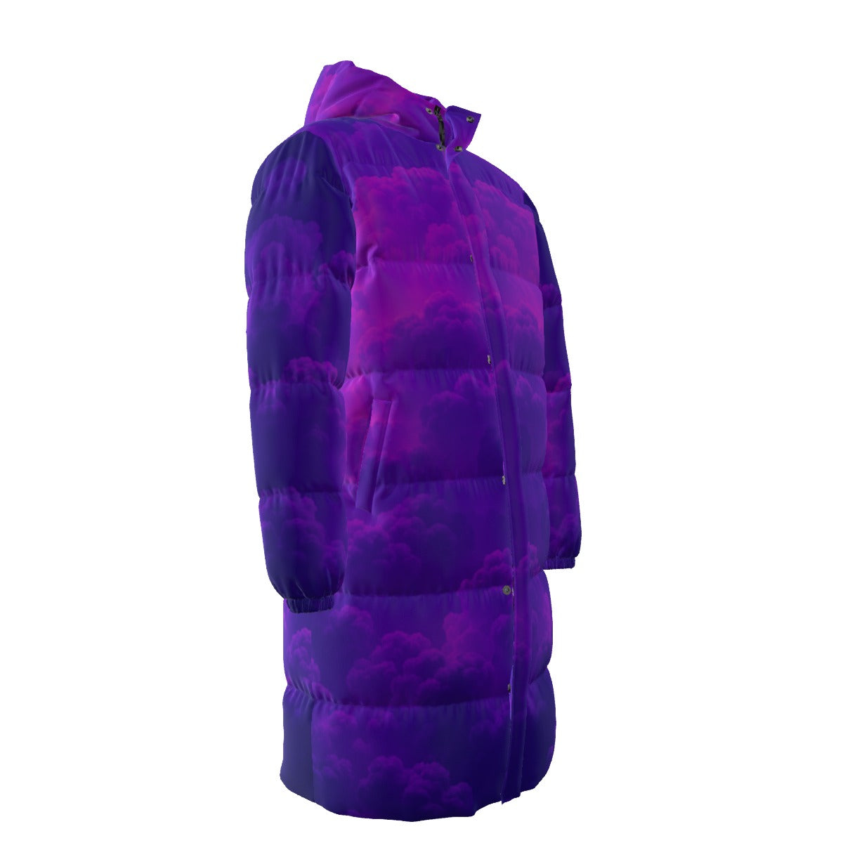 Unisex Long Down Jacket