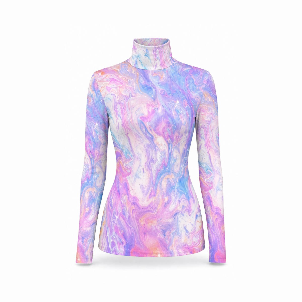 Women’s High-Neck Long-Sleeve Top - view 4