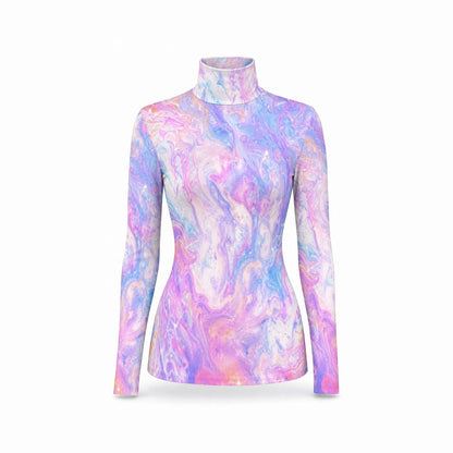 Women’s High-Neck Long-Sleeve Top - view 4