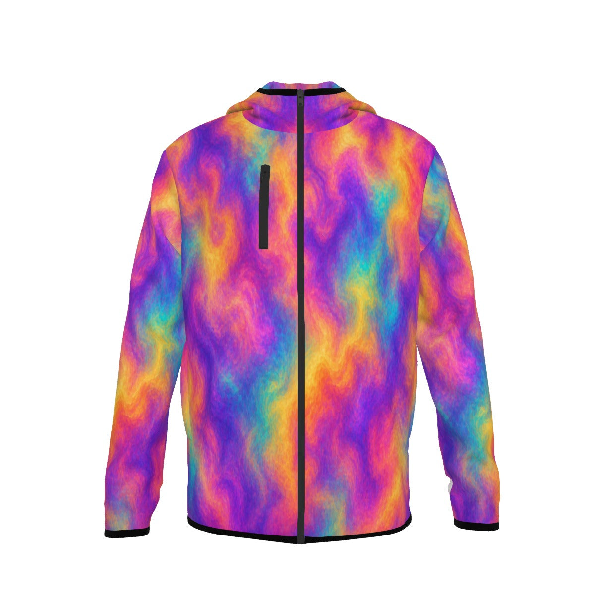 Men's Stylish Hoodie with Thumb Hole Design - view 1