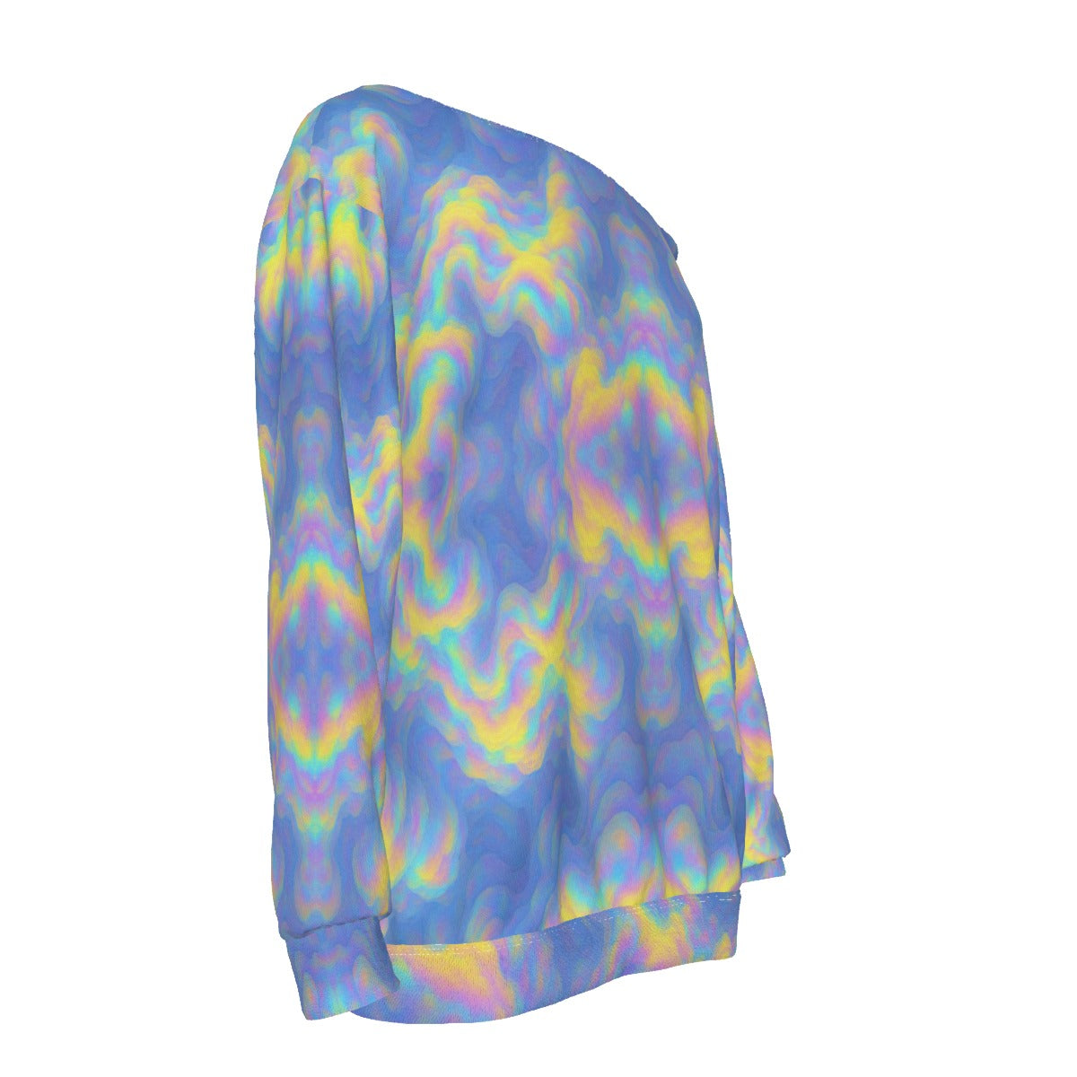 Women's Off-Shoulder Sweatshirt