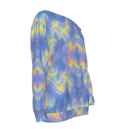 Women's Off-Shoulder Sweatshirt