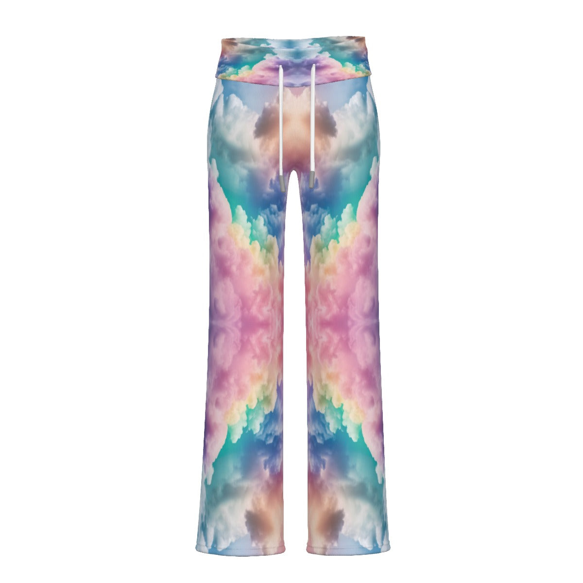 Women's High-waisted Straight-leg Trousers