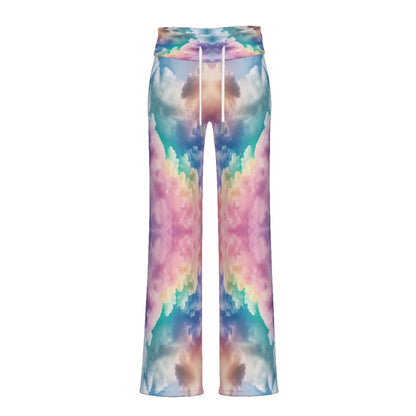 Women's High-waisted Straight-leg Trousers