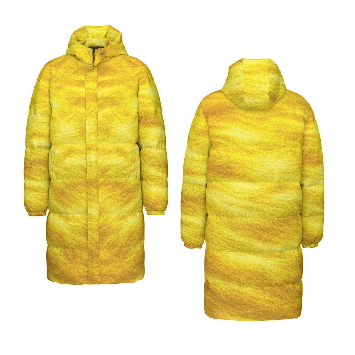Unisex Long Down Jacket
