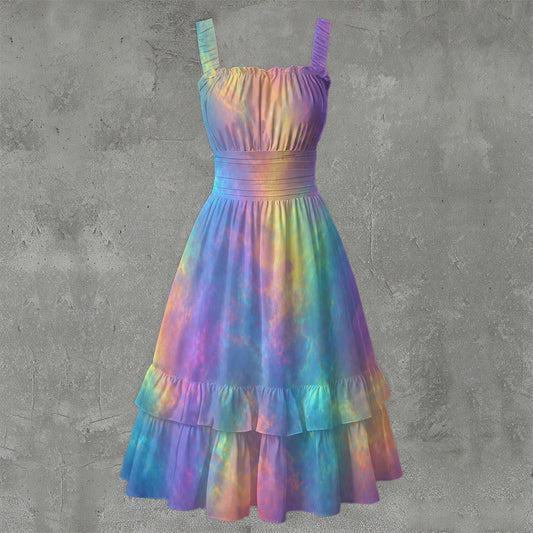 Women‘s Ruffle Hem Dress