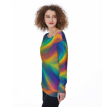 Women's Off-Shoulder Sweatshirt