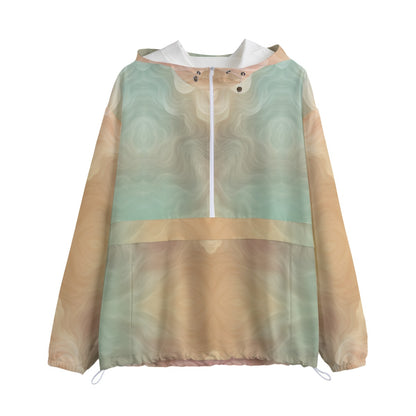 Unisex Pullover Jacket With Zipper Closure