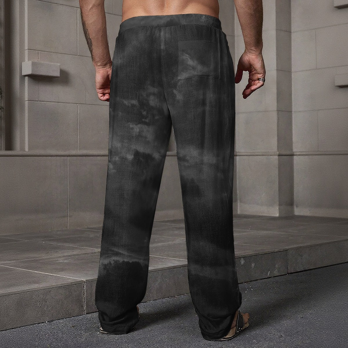 Men's Loose Casual Pants With Pocket