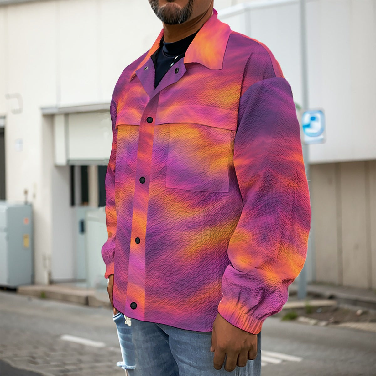 Men's Casual Lapel Jacket