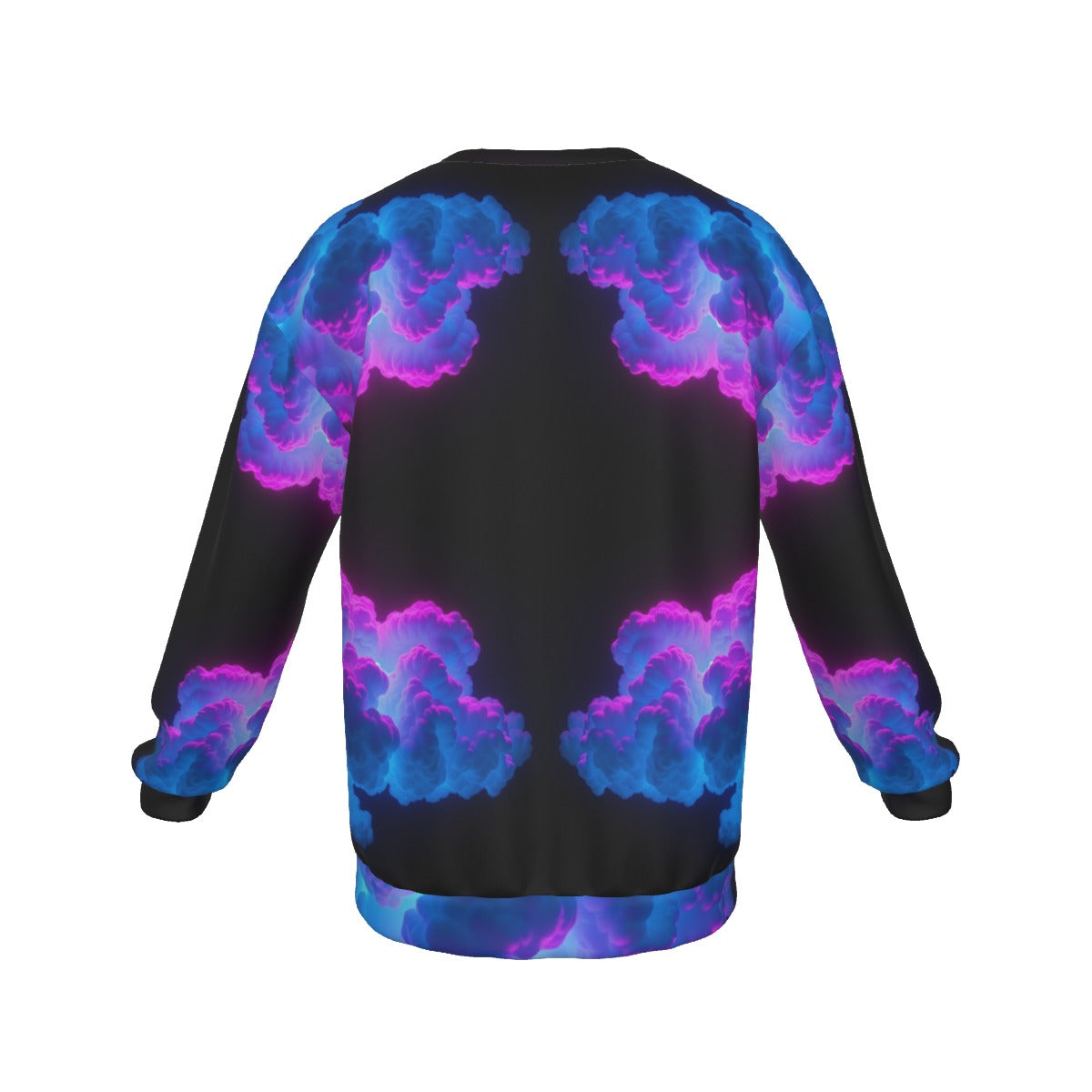 Men's Drop Shoulder Round Neck Long-Sleeved Sweatshirt