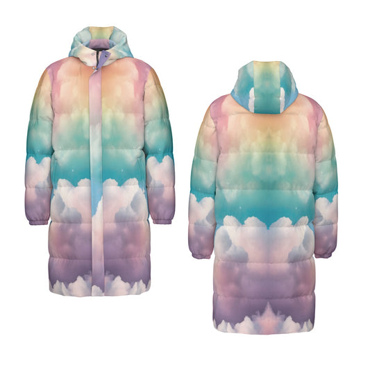 Unisex Long Down Jacket