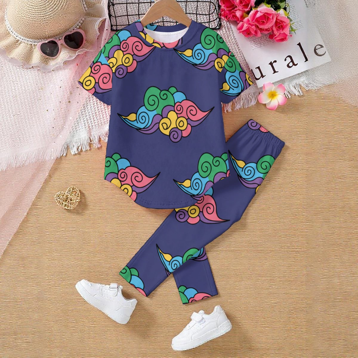 Kids' Casual Top and Pants Set