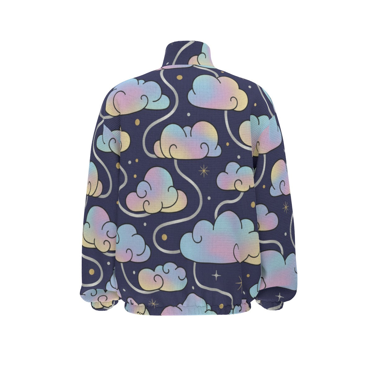 Unisex Turtleneck Zippered Sweatshirt