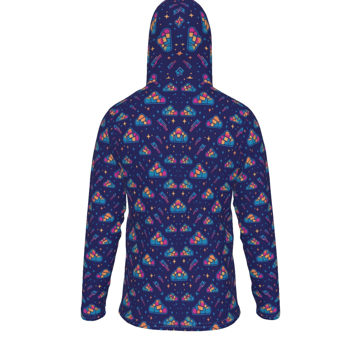 Men's Pullover Hoodie With Mask - view 2